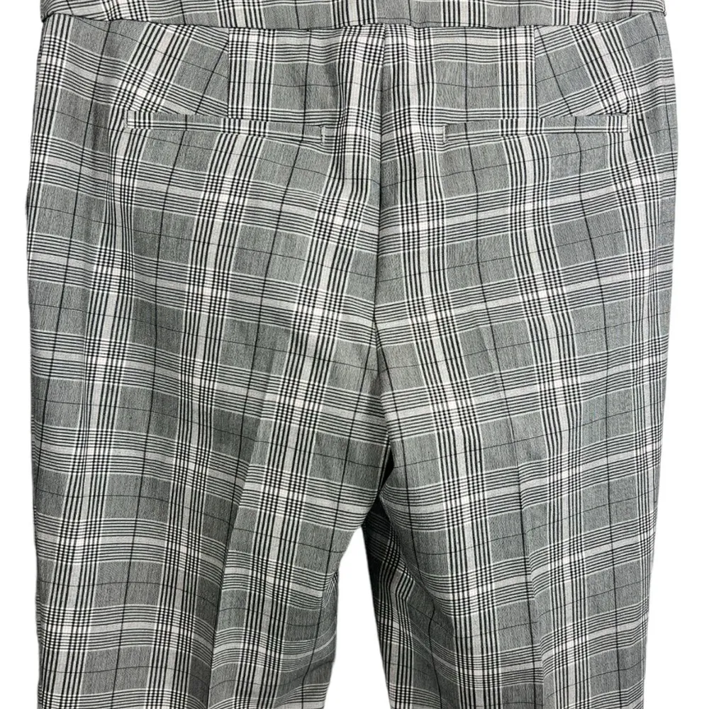 LOFT Marisa Plaid Trouser Pants‎ Size 6 Career Office Academia Preppy - Image 7