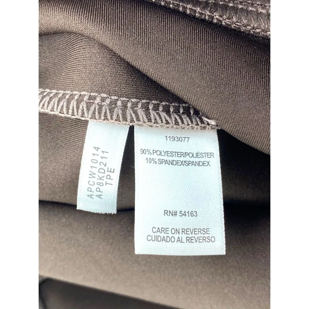 Andrew Marc Women's Stretch Faux Suede Super Soft Pull On Pants XL Boho Western - Image 3