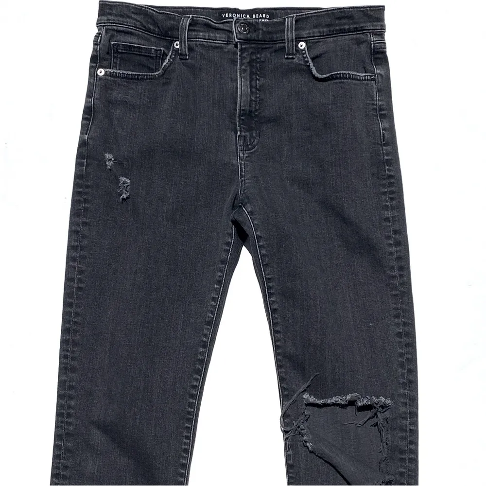 VERONICA BEARD Jeans Women’s Benzi Midrise Skinny Jean Black Wash - Image 3