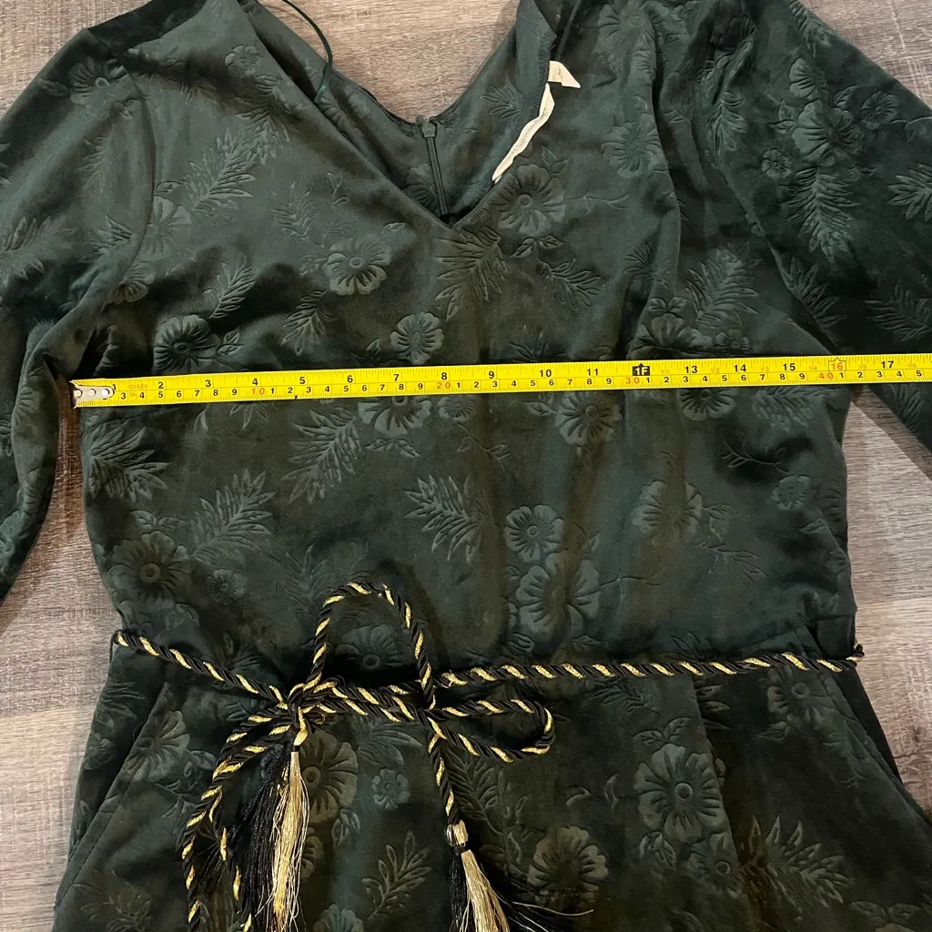 SOFT SURROUNDINGS Leelah velvet floral jumpsuit - Image 6