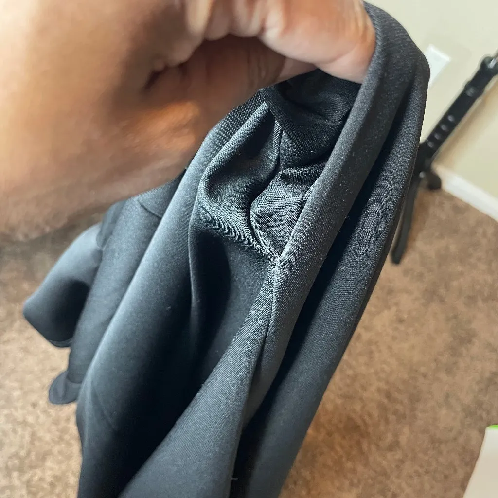 Goth Glam Black Deep V - Image 7