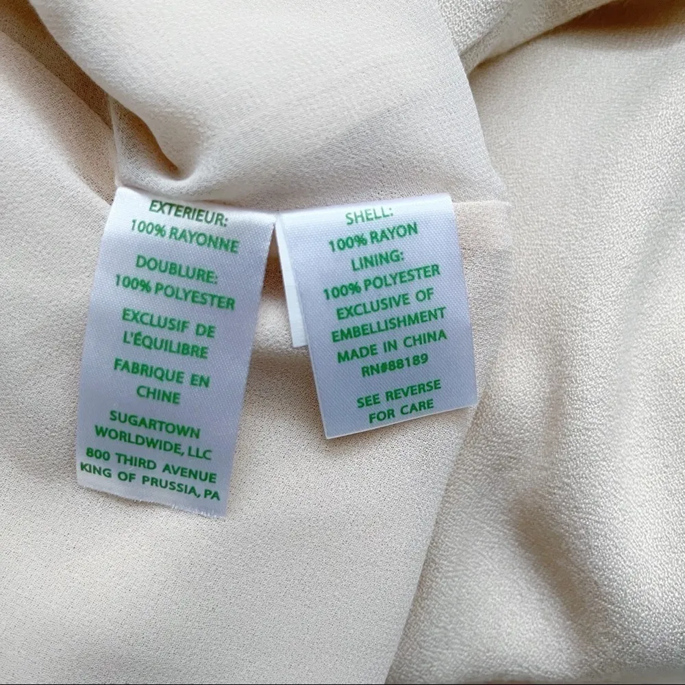 NWT Lilly Pulitzer Embroidered Aubra‎ Shift Dress in Sand Dune, Sleeveless, XXS - Image 12