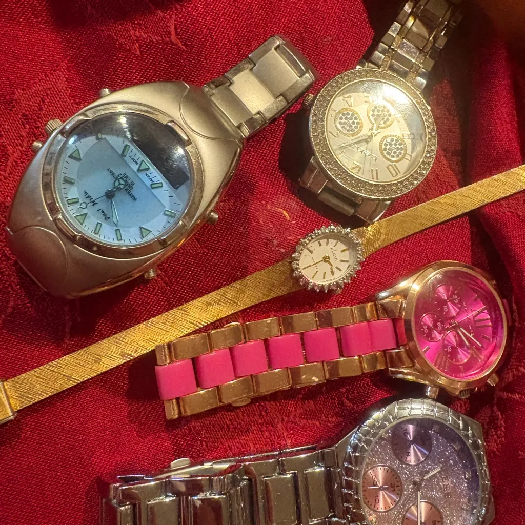 Gold and Pink Watch Collection - Image 2