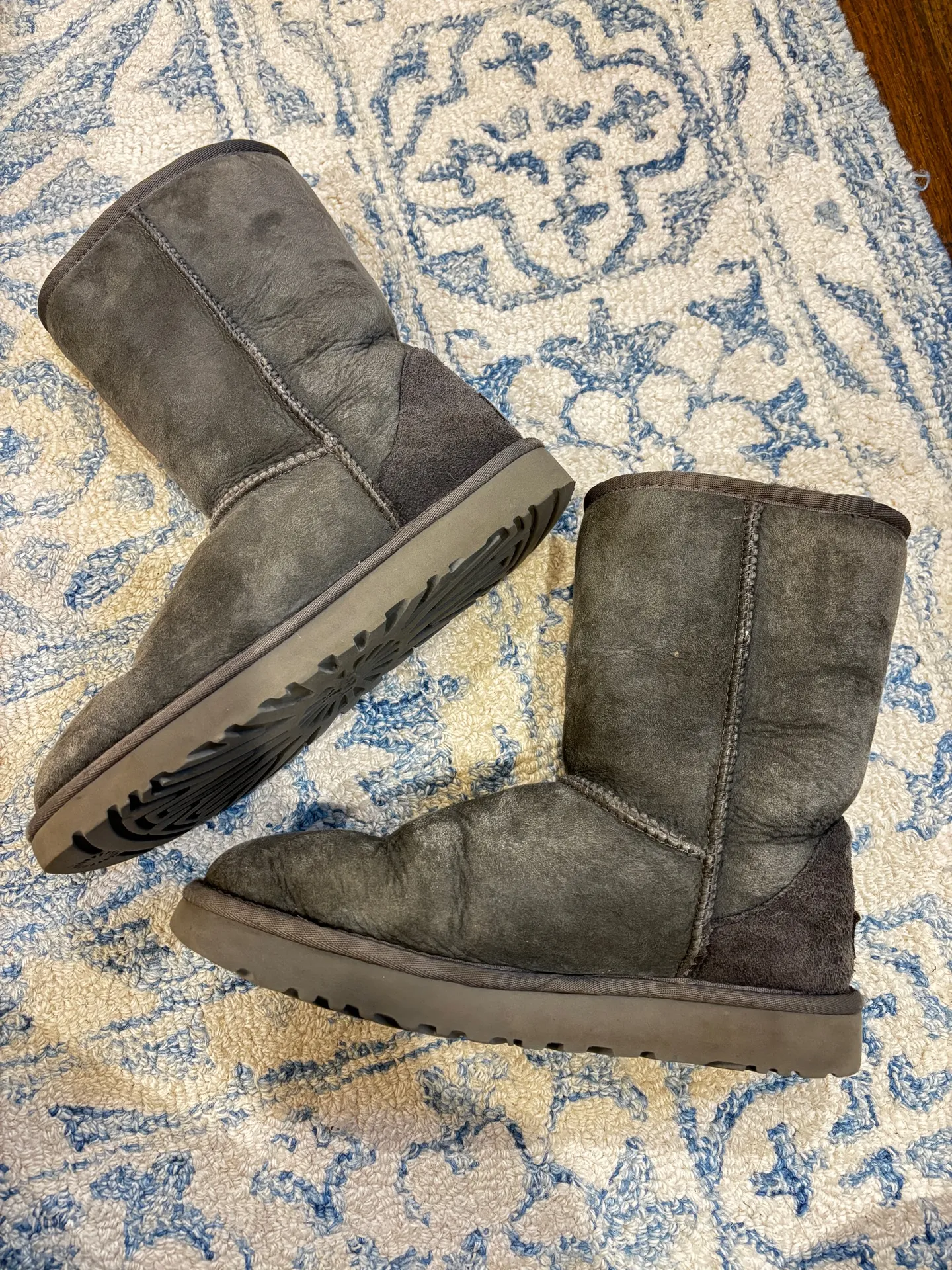 Womens Grey Uggs - Image 8