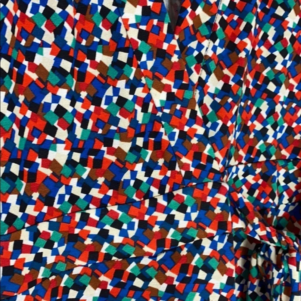 NWOT Love Moschino wrap front silk romper Sz 4 - Image 2