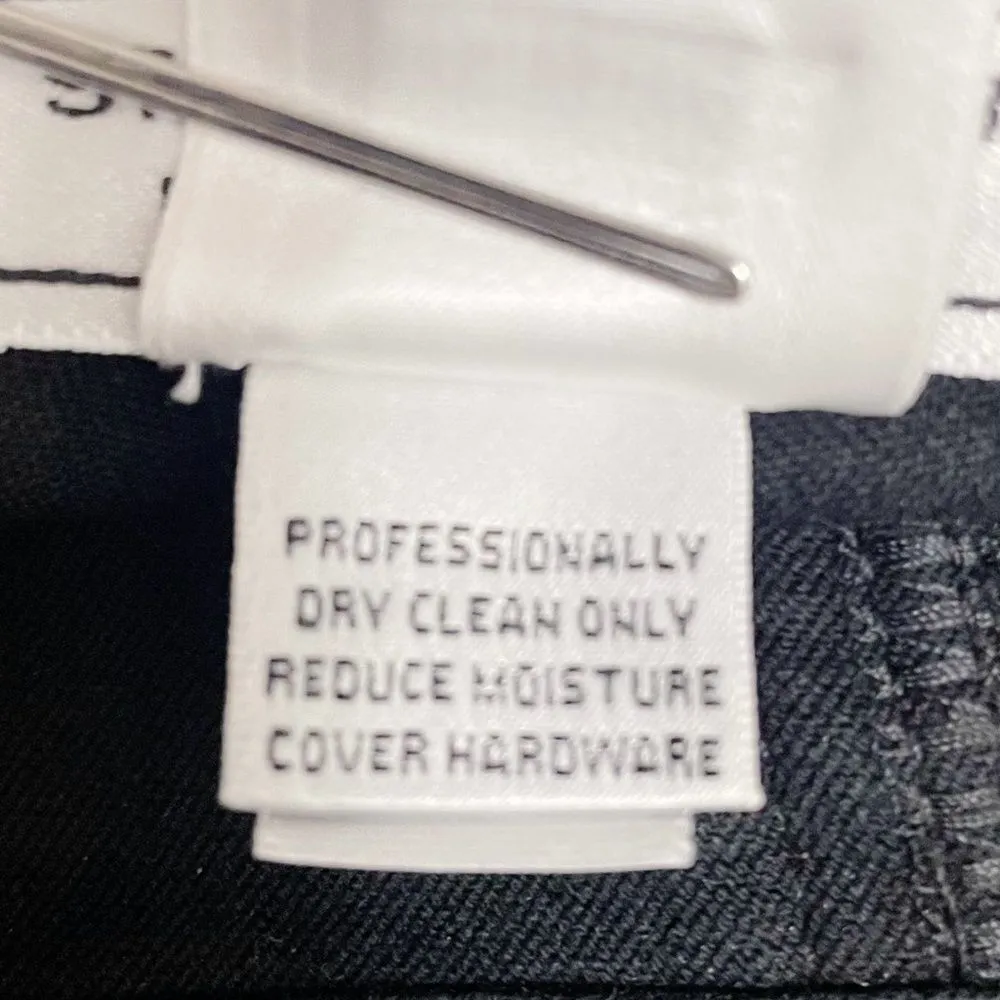 Vintage St. John Sport Pants Black Straight Leg Stretch Trouser Women’s Size 6 - Image 13