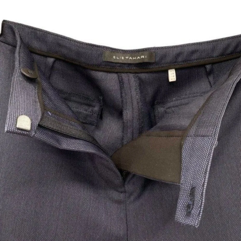 Elie Tahari Women’s Wool Blend Straight Leg Dress Pants - Image 8