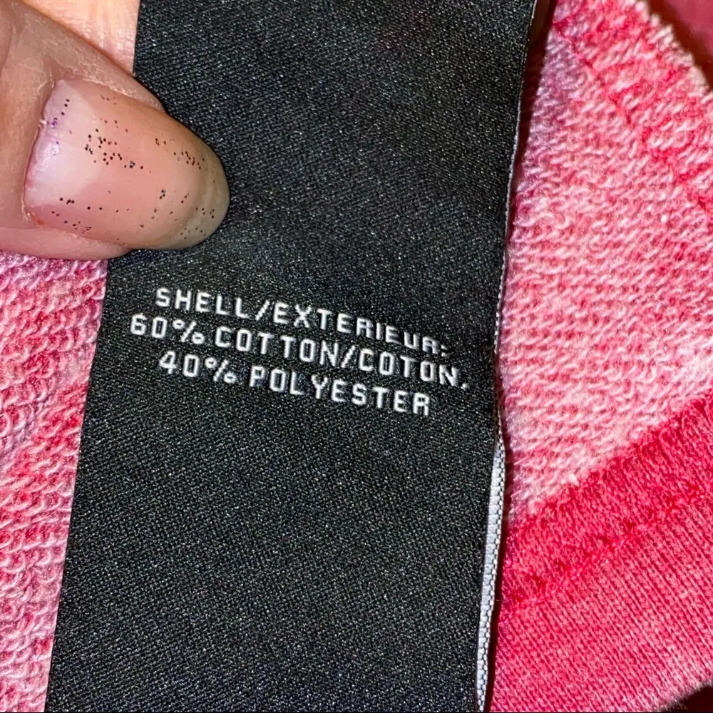 7 For All Mankind Cropped Ruffle Sweatshirt 🆕 Medium - Image 3