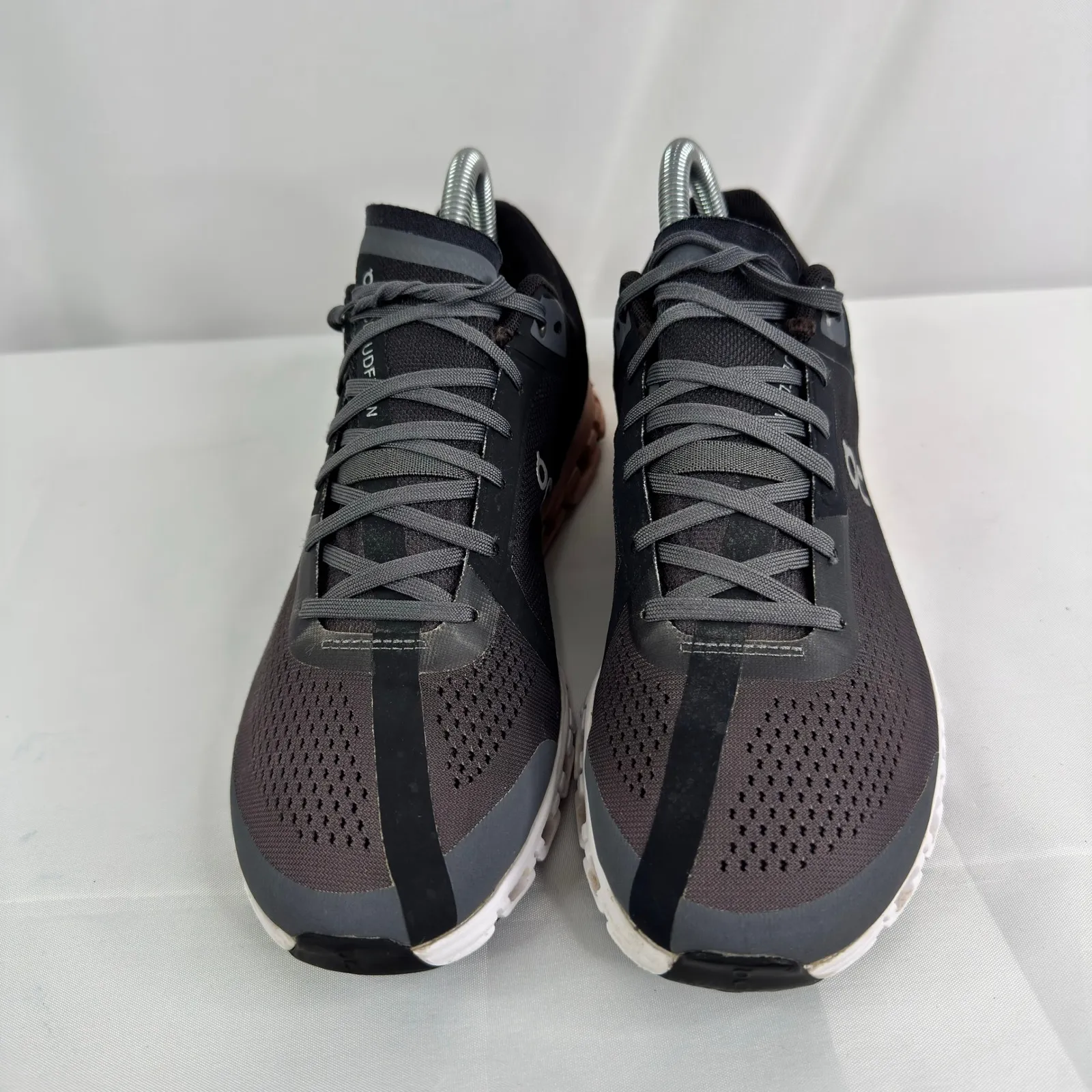 ON Running Cloudflow Women US W8 EU39 Rock/Rose Athletic Sneakers Black Size 8 - Image 8