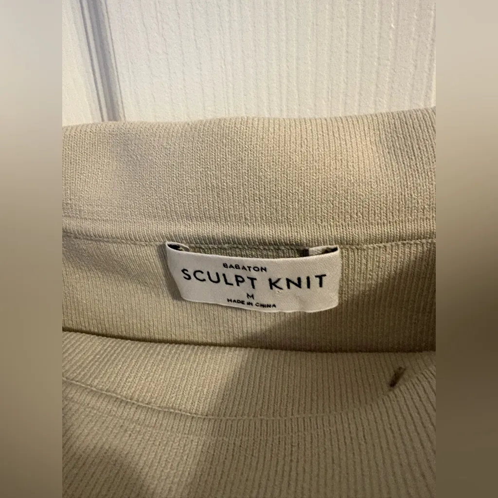 Babaton Aritzia Knit Sculpt Section Dress - Image 4