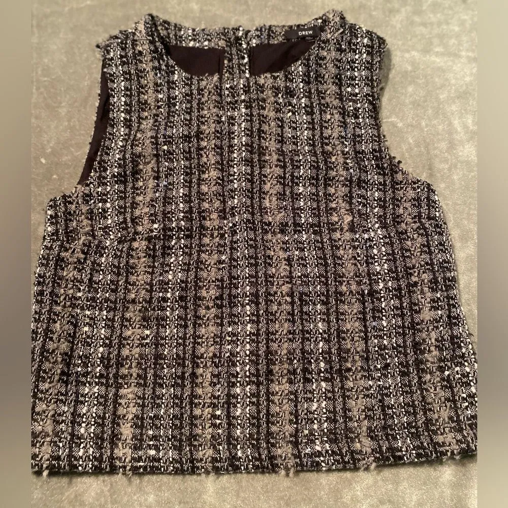 Drew  Tweed Top/Vest - Image 3
