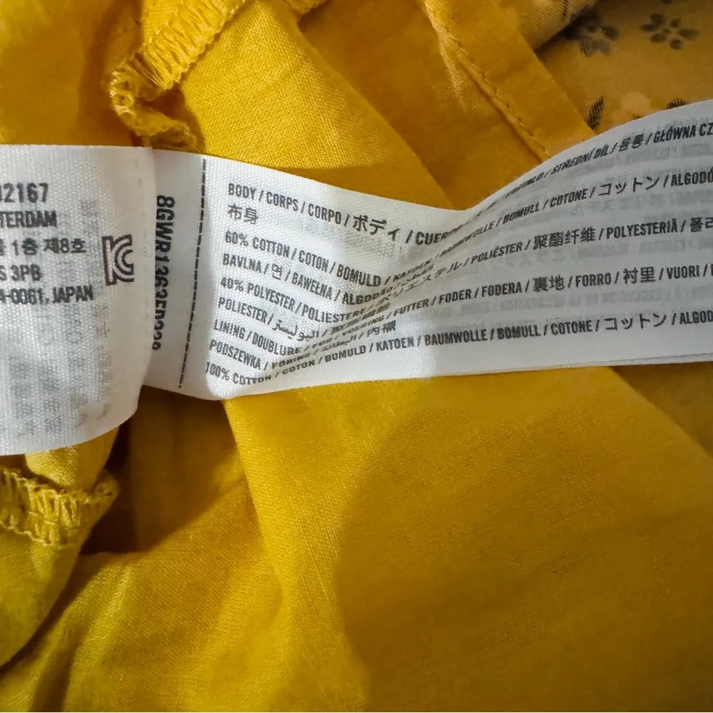 Abercrombie & Fitch A&F Emerson Poplin Puff Sleeve with pockets Mini Dress NEW - Image 6