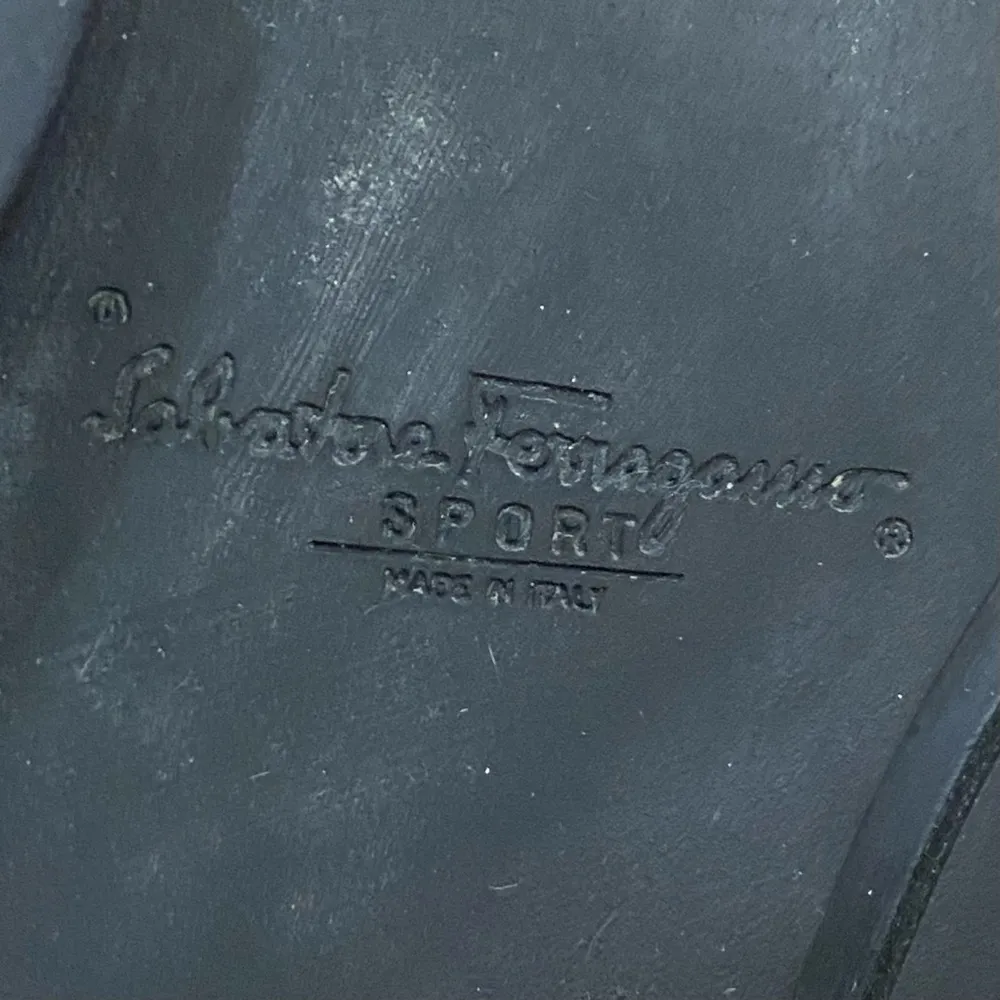 Vintage SALVATORE FERRAGAMO Sport ST09721 Brown Leather Loafers Horsebit Size 6B - Image 13