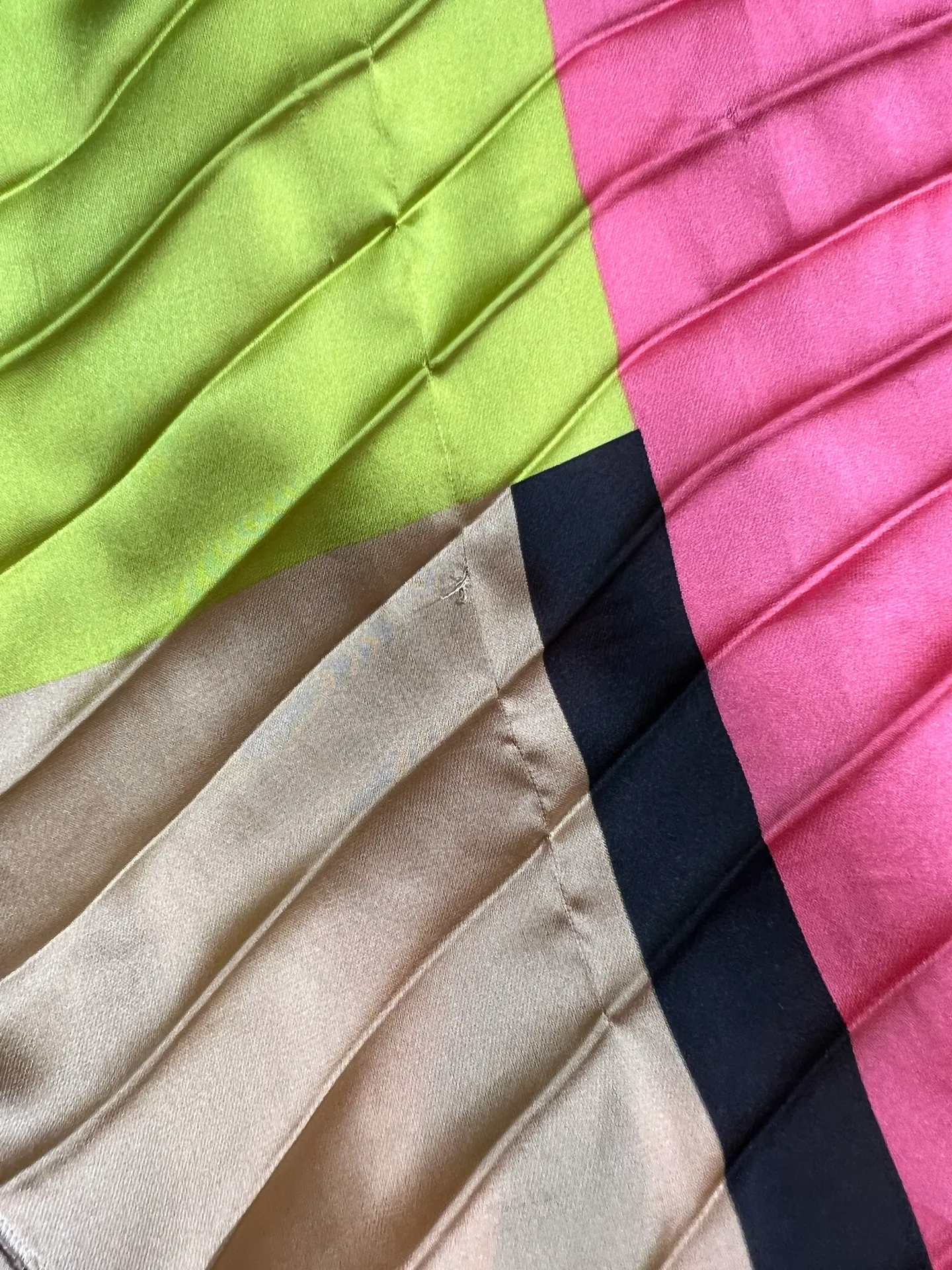 Vintage  Pleated Dress Size S - Image 9