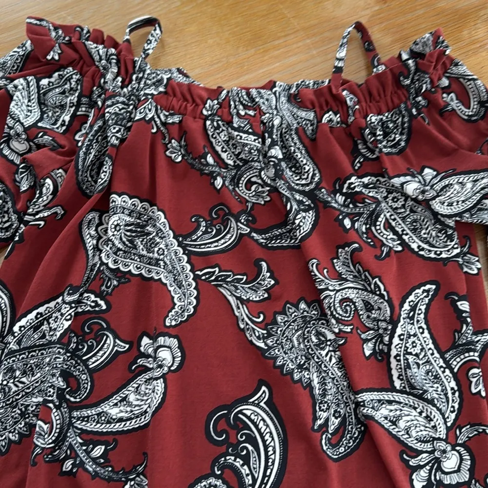 Beautiful INC International Concepts Rust Color Top Orange Size undefined - Image 2