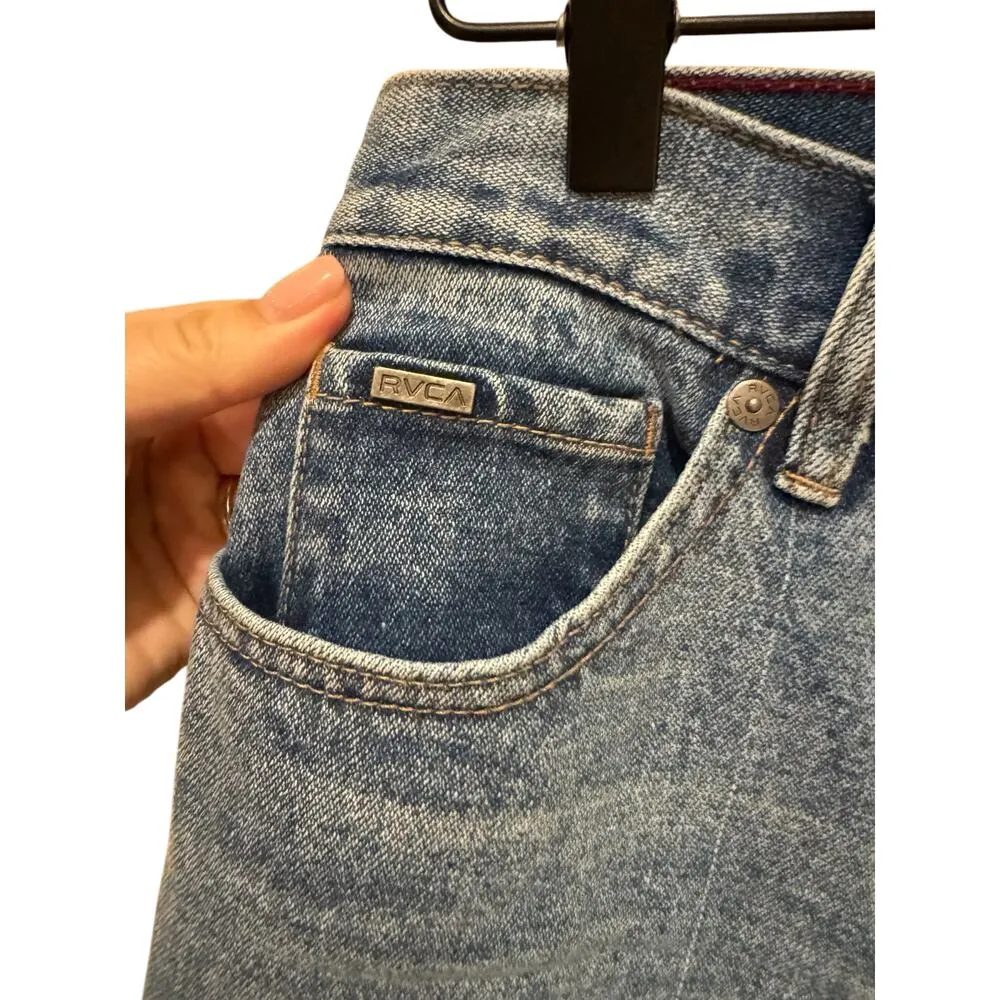 RVCA x Stella Maxwell‎ Anthem Baggy Oversized Jeans Size 25 - Image 5