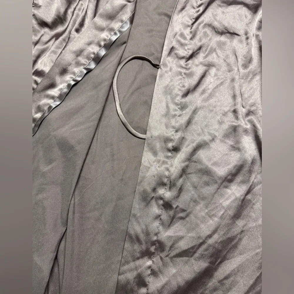 victoria secret silk robe purple - Image 4