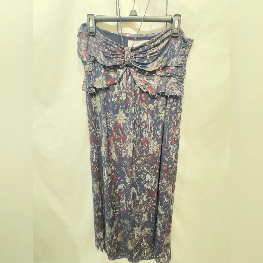 NWOT IRO Somov metallic paisley print halter dress size 42 or US size 10 - Image 4