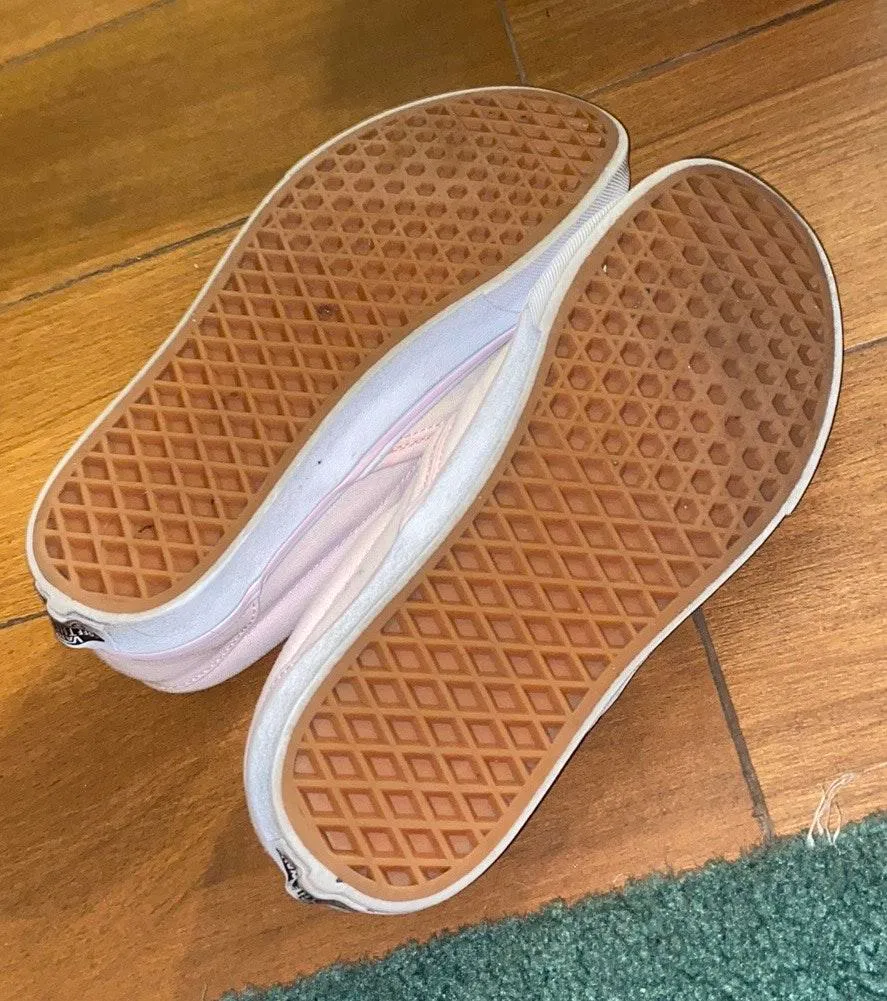 Vans Ballerina Pink Slip Ons - Image 4