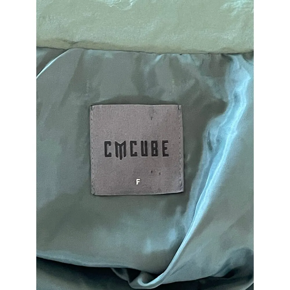 CMCube Jacket Teal Green Windbreaker Jacket Size M - Image 3