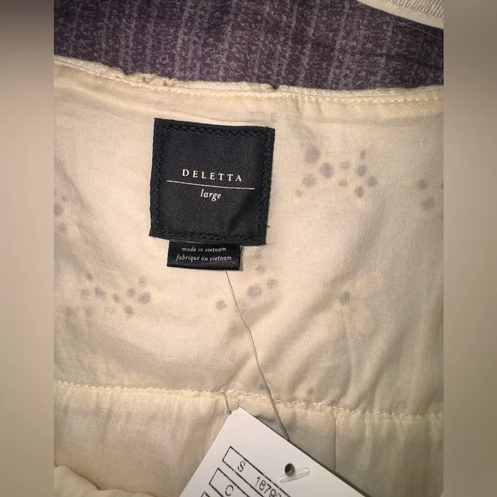 Anthropologie Ivory Floral Lace Dress - Image 12