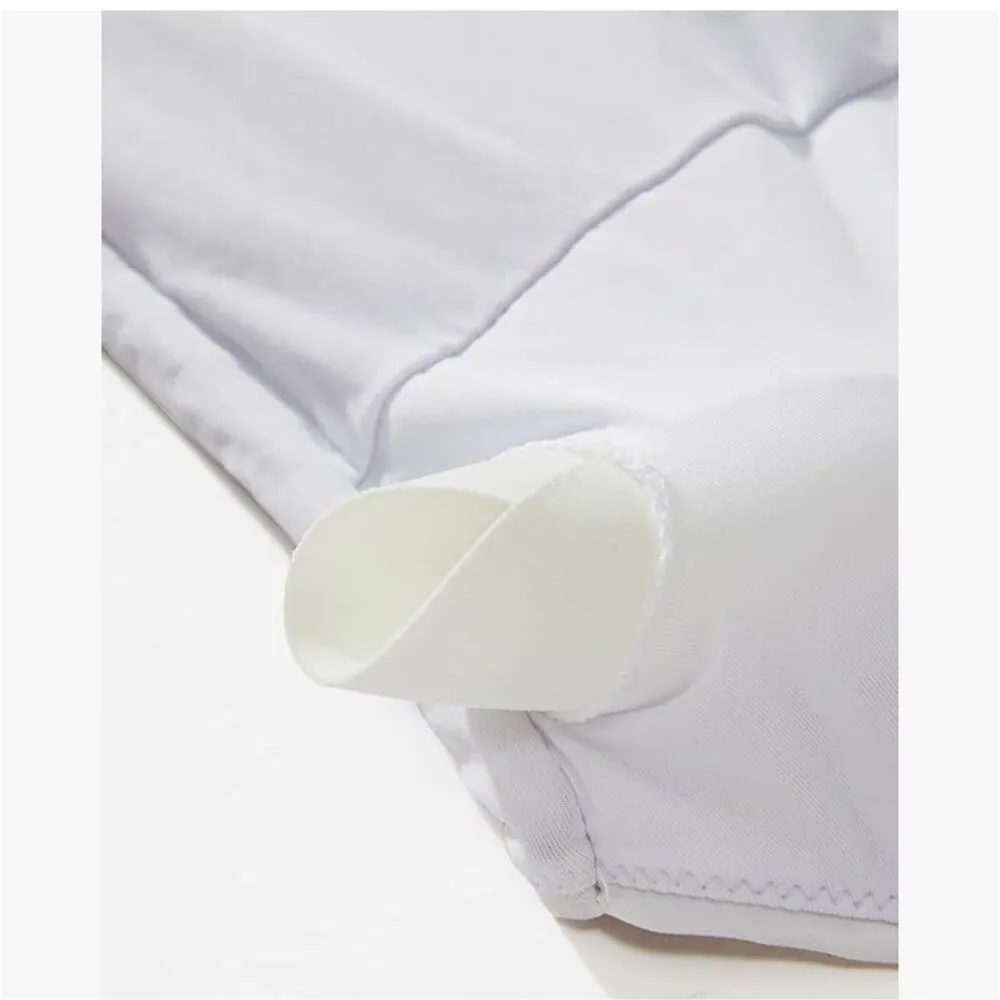 NEW Sexy Tummy Control One Piece Swimsuit Halter Retro Bathing Suit M Blue Size M - Image 8