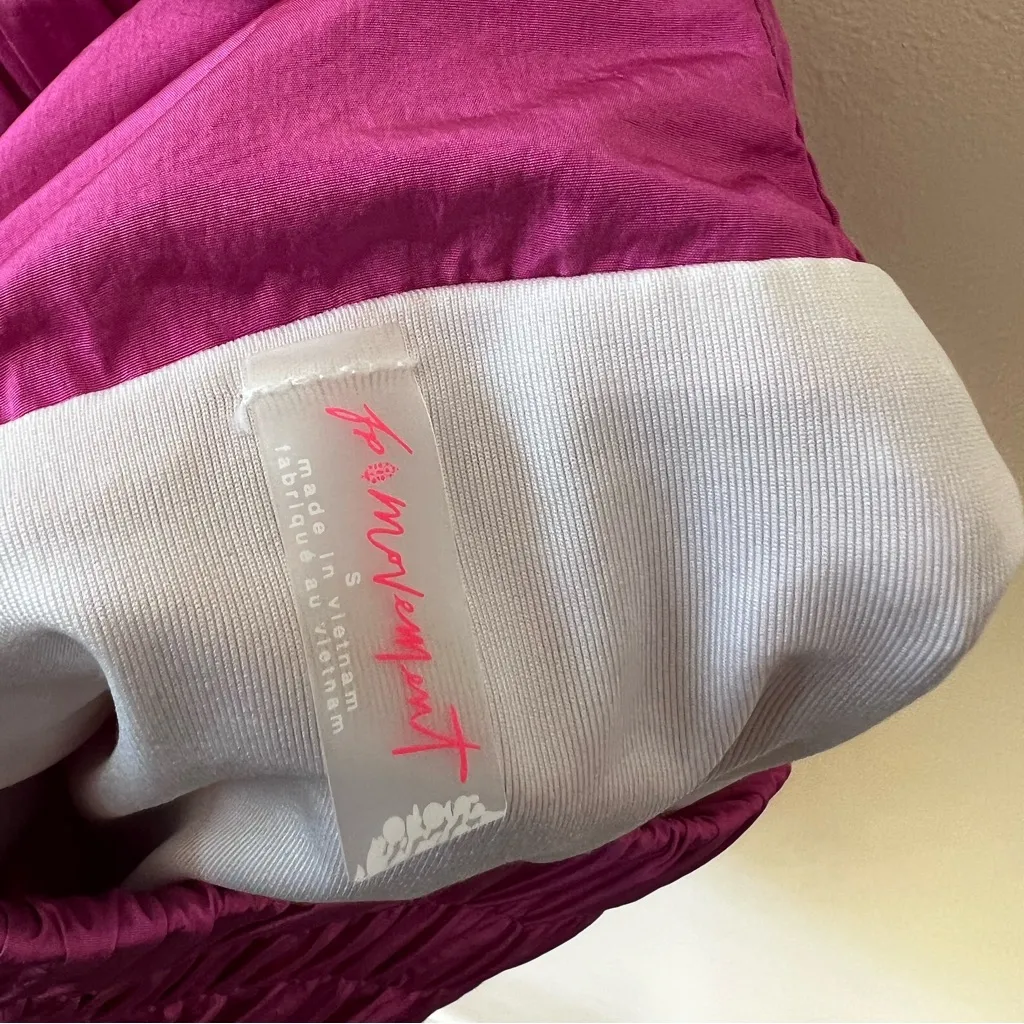 Free People FP Movement Way Home Pink Women’s Shorts Size‎ Small - Image 2