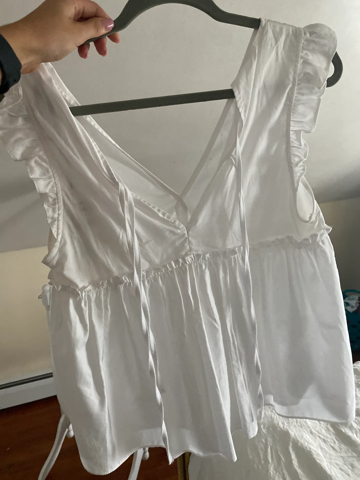 ZARA white  top - Image 2