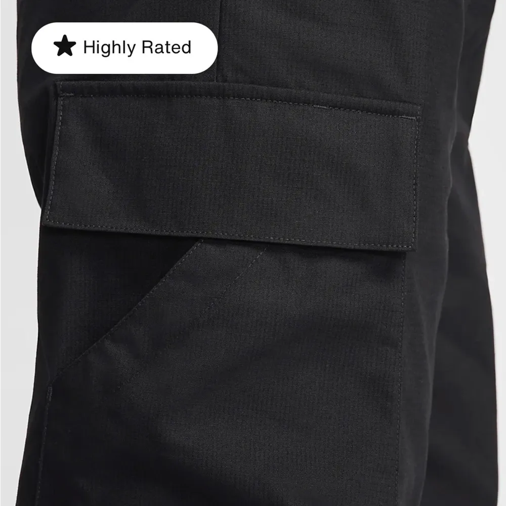 Nike Sportswear Everything Woven Mid Rise Women's Black Cargo Pants NEW - Image 7