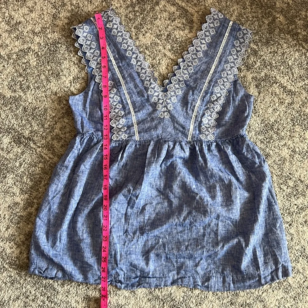 Isabel Maternity by Ingrid and Isabel Chambray Top - Image 7