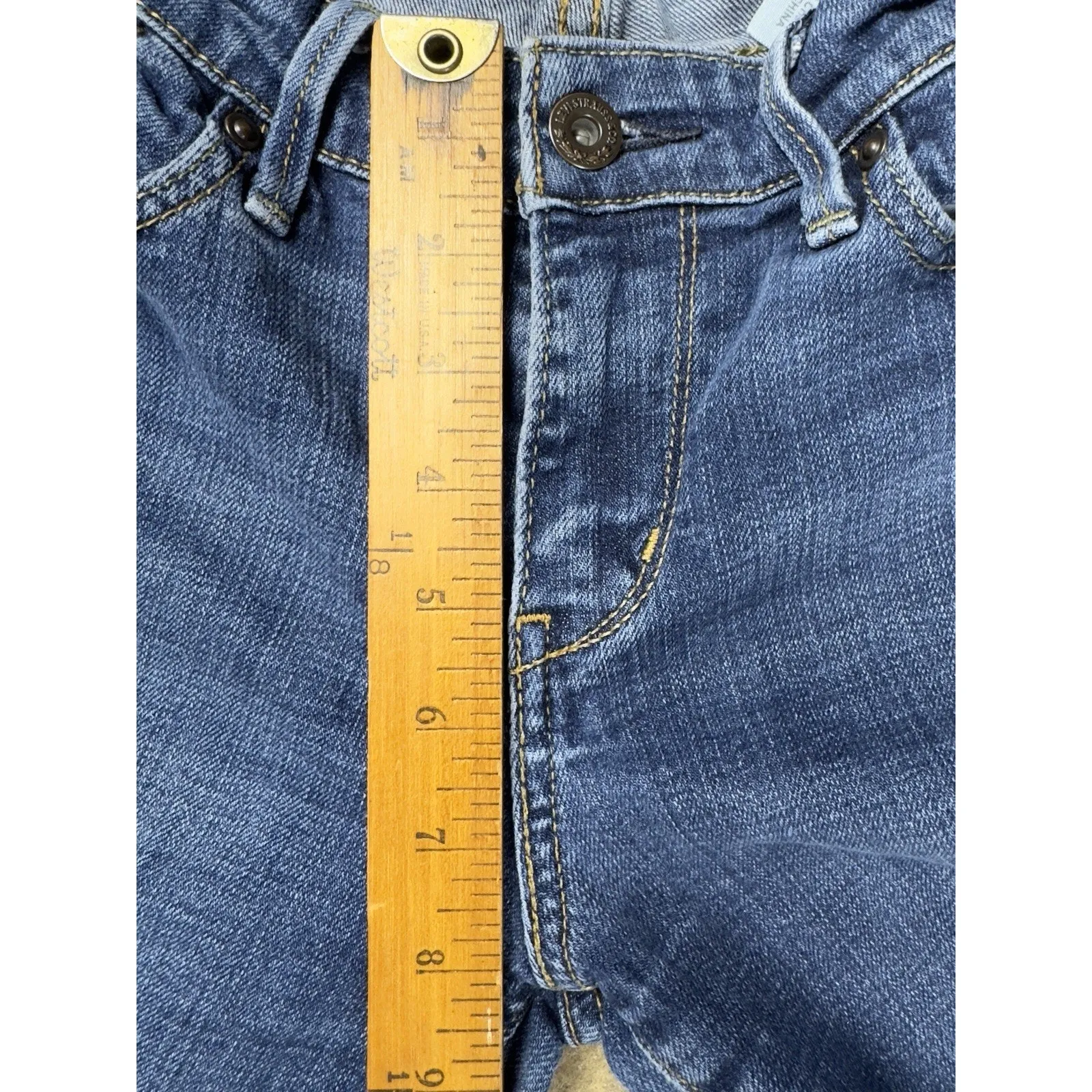Levi’s Slight Curve Women’s Jeans‎ Size 6/28 Classic Rise Straight Leg Denim - Image 9