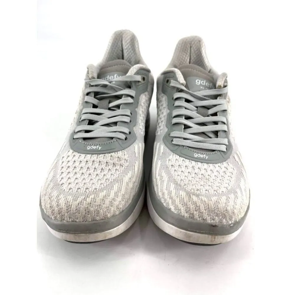 Gravity Defyer Gdefy Ion Walking Shoe White Athletic Rocker Sneaker Size 8‎ Gray - Image 2
