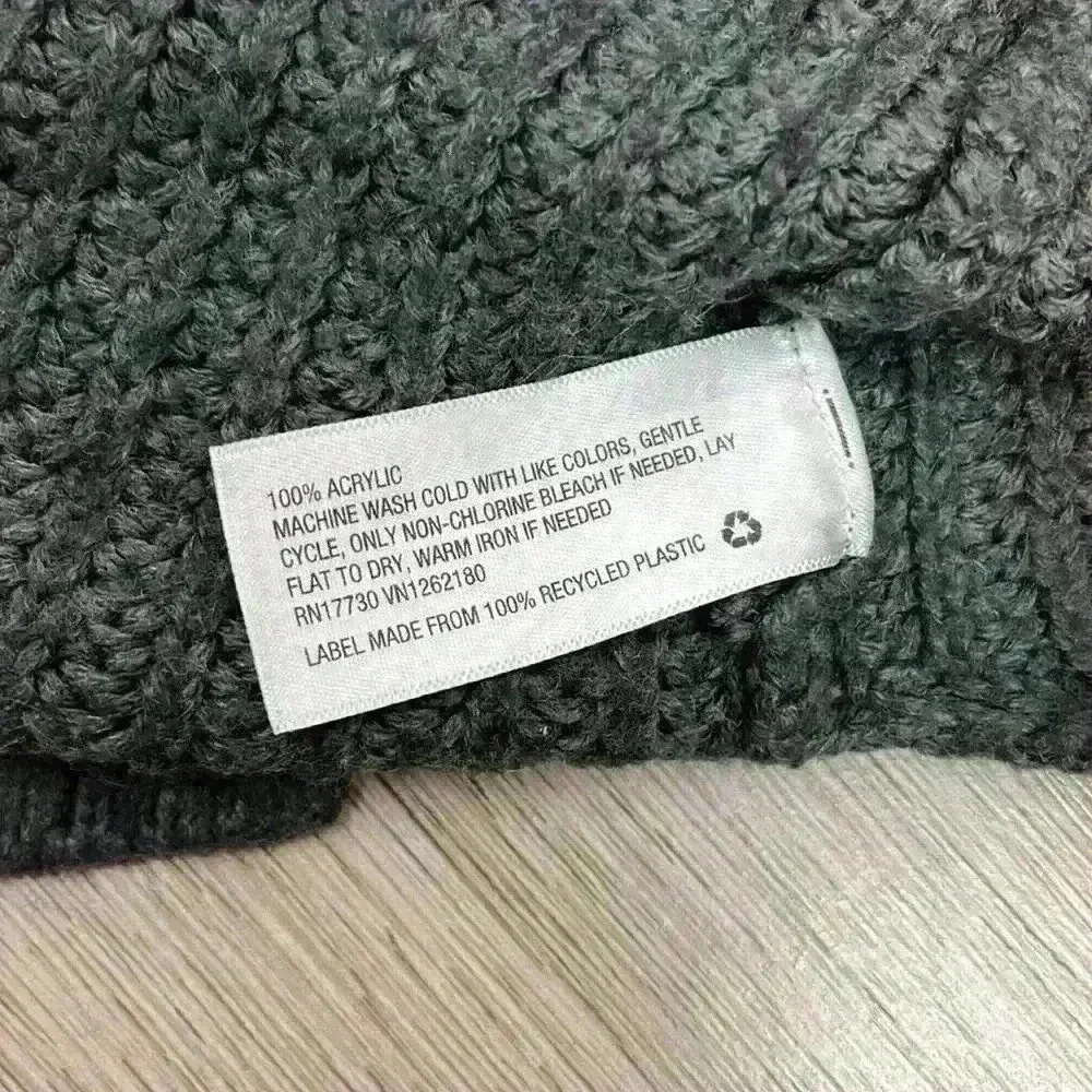 A New Day Dark Grey Turtleneck Sweater Size M - Image 6