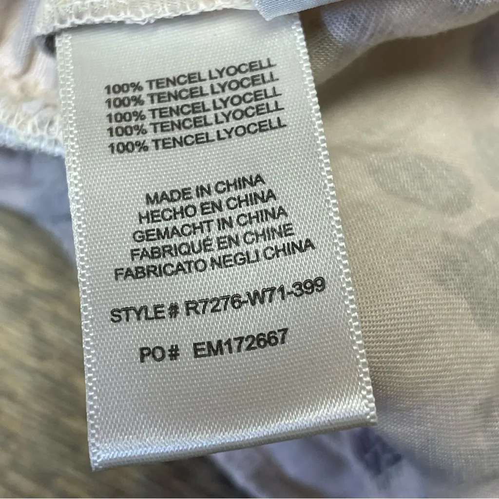 Cloth & Stone Skirt Blush Leopard Print Tiered Elastic Waist Large Anthropologie - Image 6