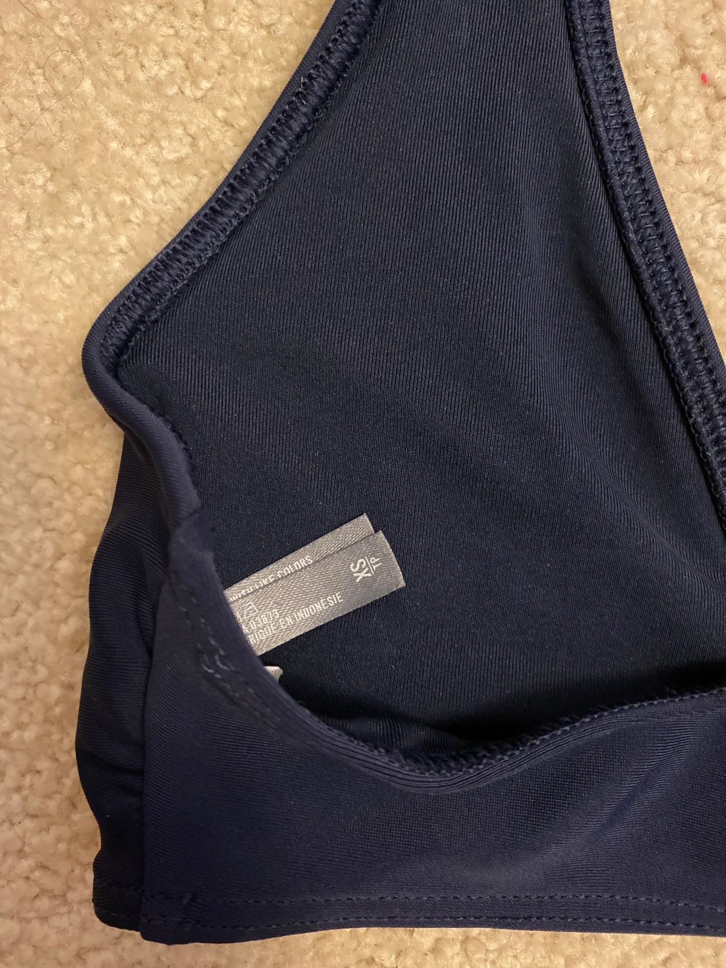 Aerie Navy Blue  Bikini Top - Image 3