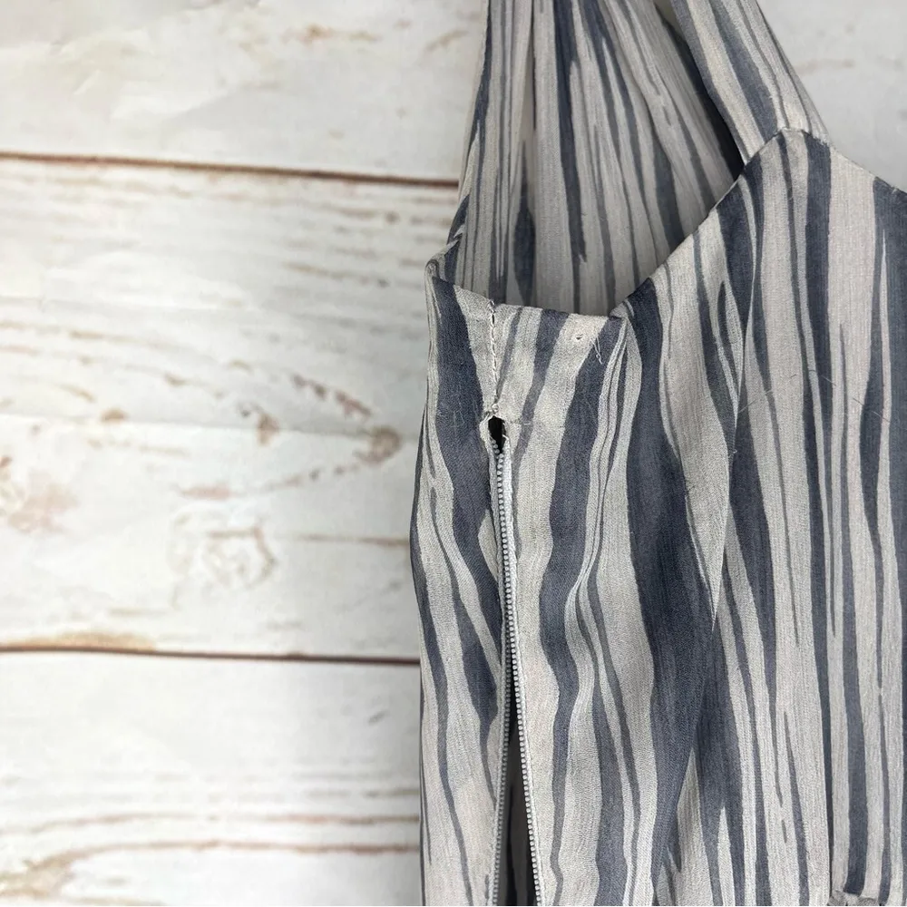 Vena Cava • Mini Sleeveless Dress • Barneys NY • Gray • 4 • 100% Silk • Designer - Image 3