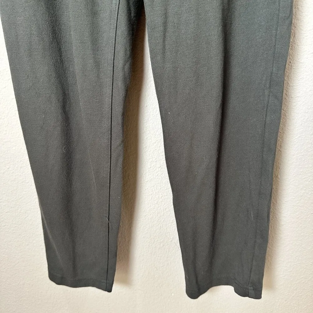 ZARA Paperback Waist Olive Green Trousers Pants Slacks Size XS Stretch - Image 4