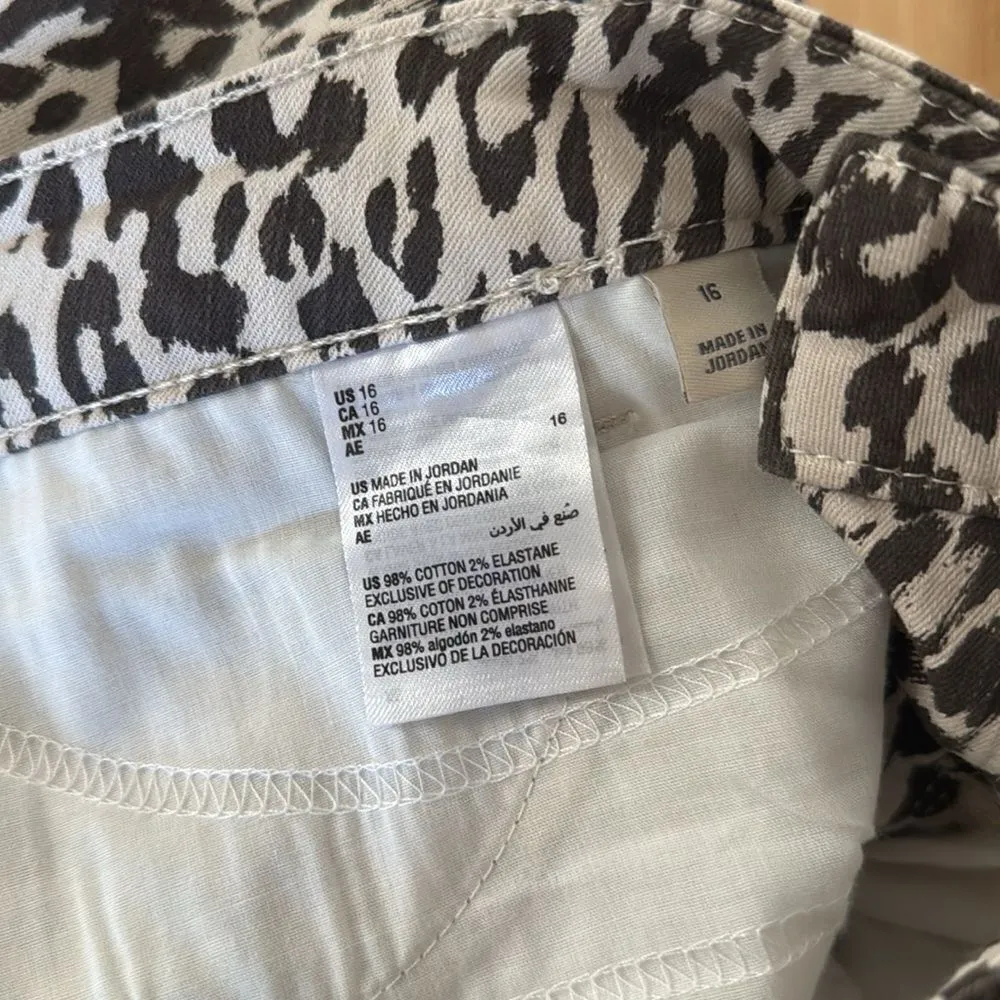 Style&co leopard print skinny jean EUC - Image 7