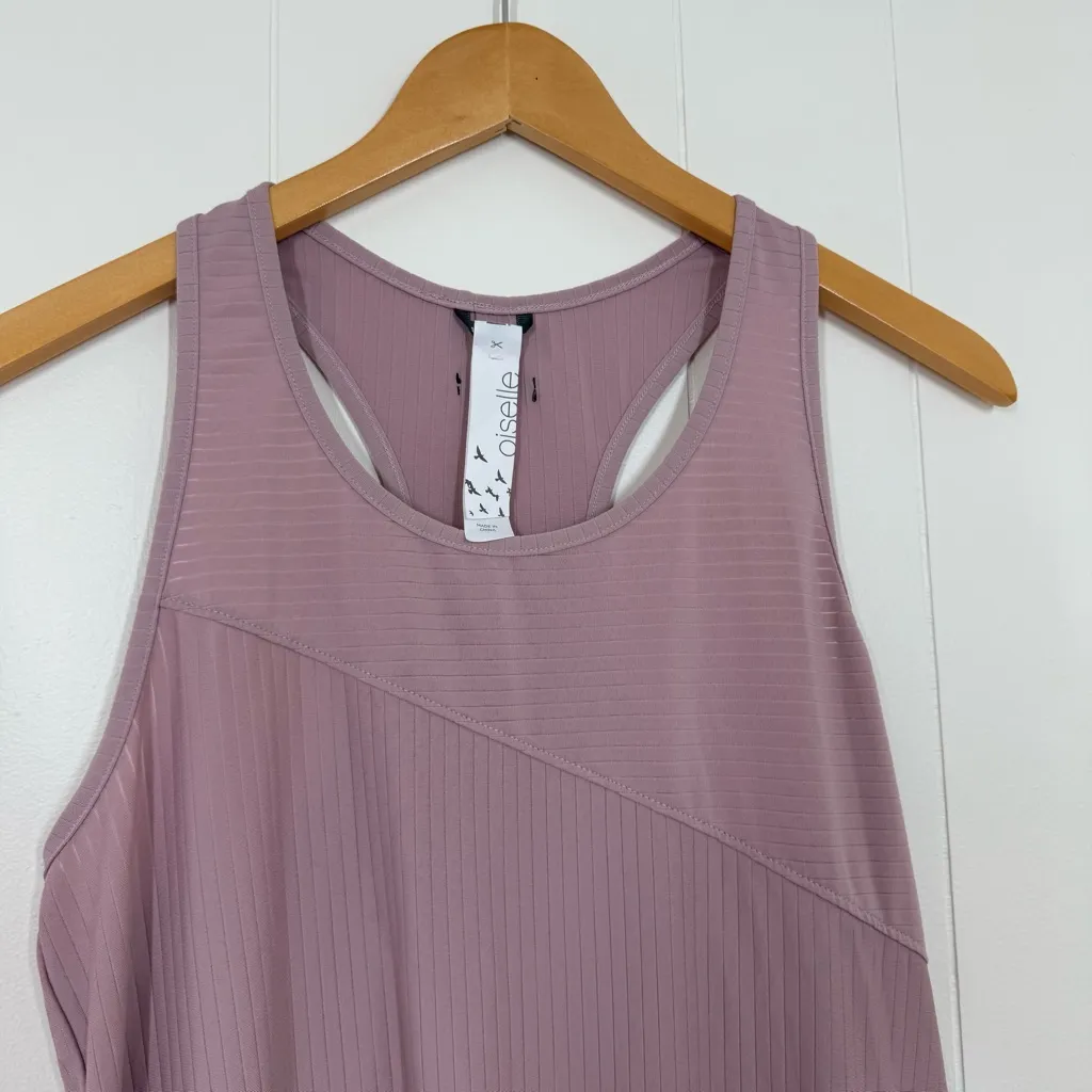Oiselle Pink Racerback Tank Top - Image 6