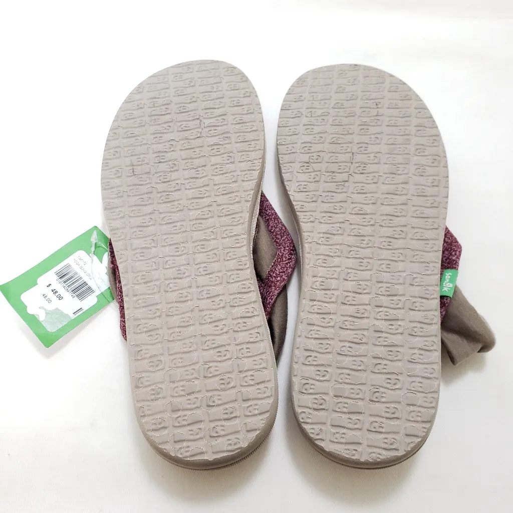 NWT Sanuk Yoga Sling Cruz Sandals Size 6 - Image 6
