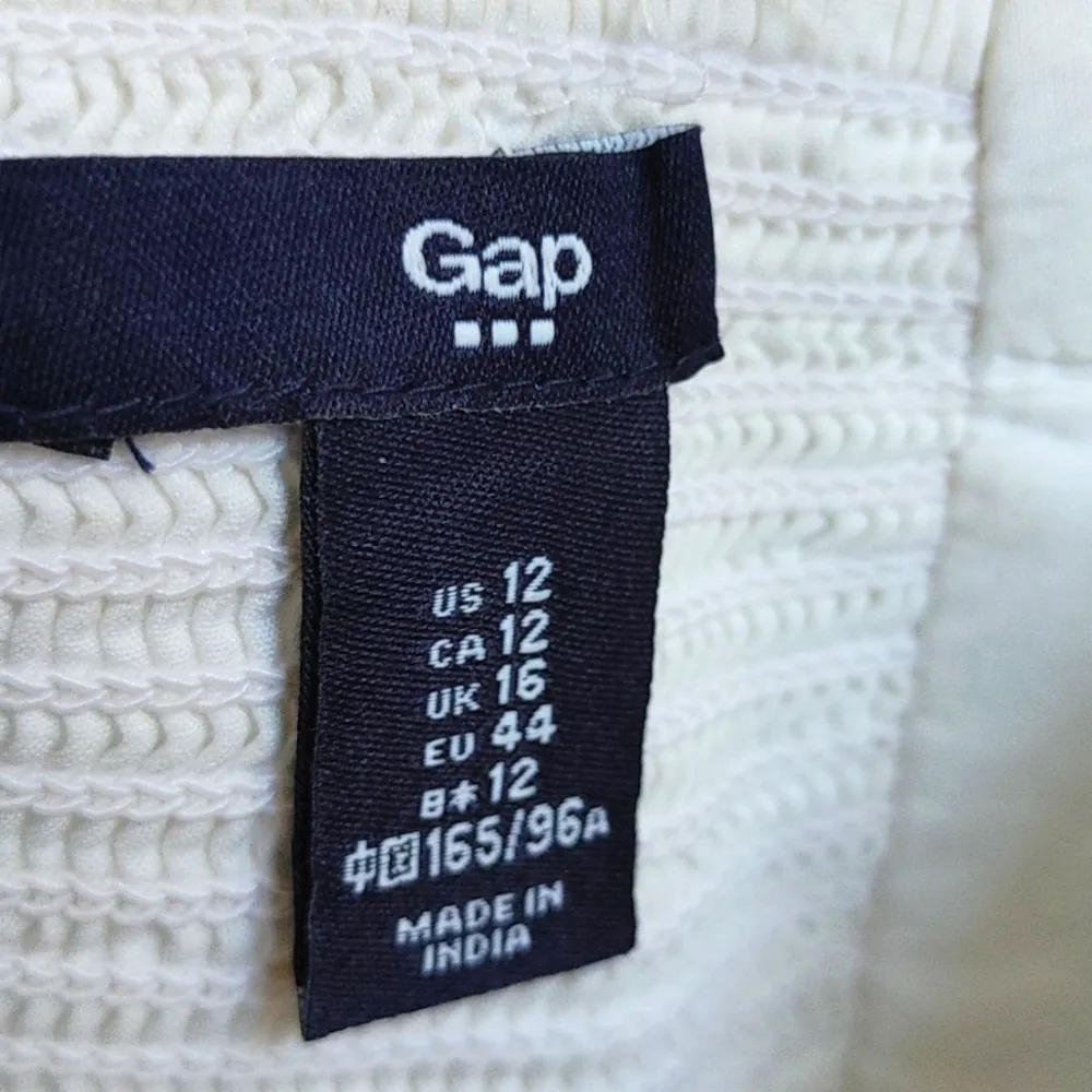 Gap White Eyelet Strapless Dress - Image 6