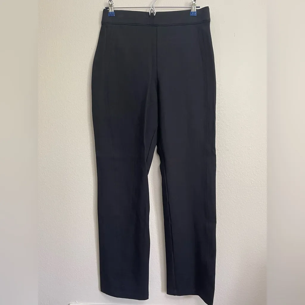 SPANX Supersmooth PerfectFit Ponte Slim Straight Pant Black size Large Tall - Image 3