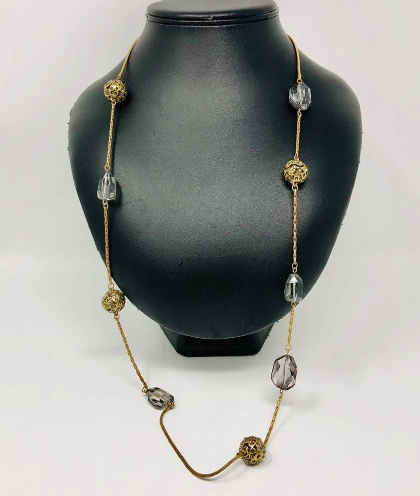 CHICO'S adjustable length statement necklace - Image 4