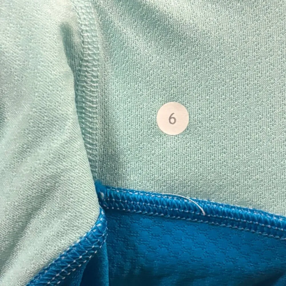 Womens Run Tame  Me Tank Beach Blanket Blue Aqua Size 6 - Image 10