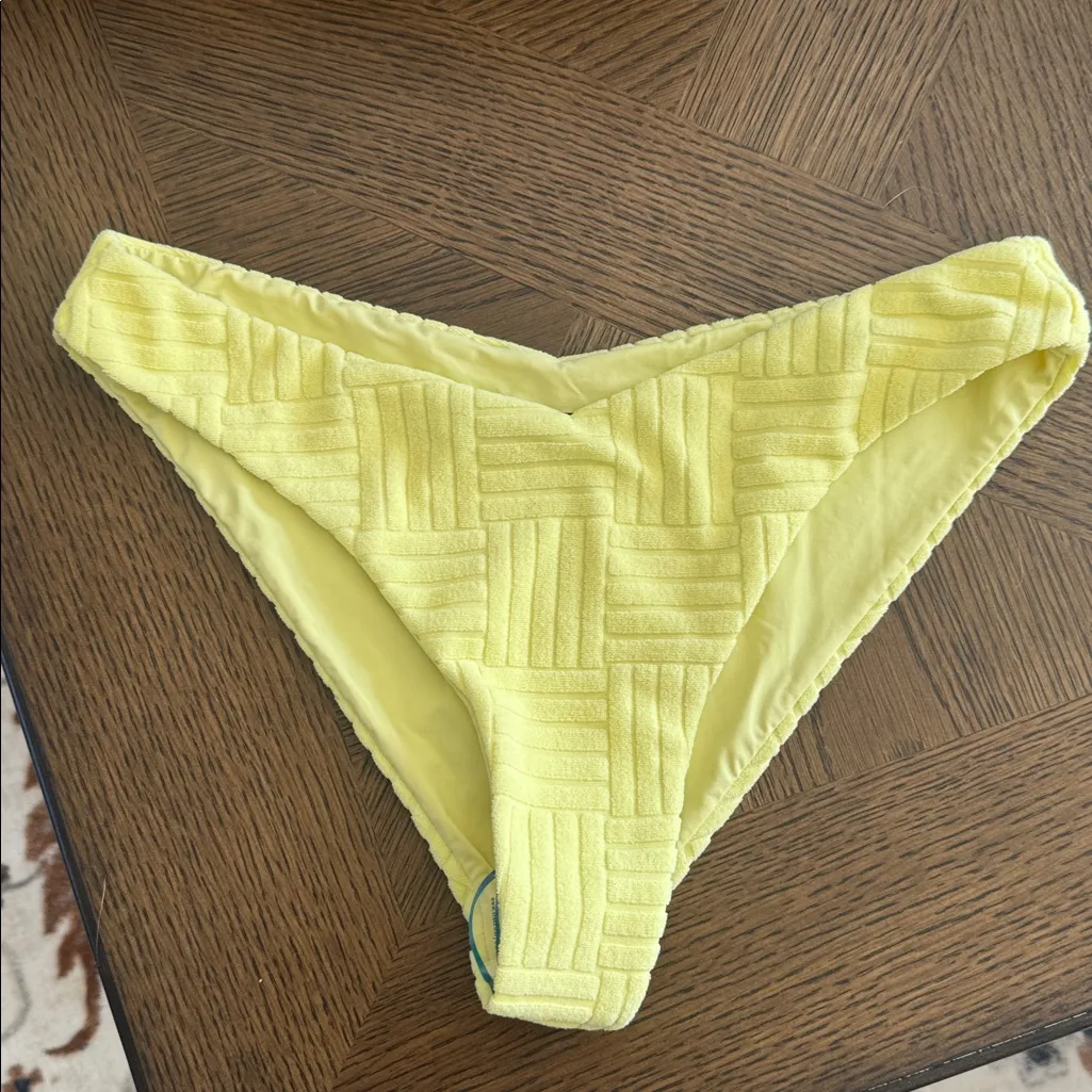 Beach Riot Vanessa Bottom Citrine Crush Terry, Size medium, $88 - Image 11