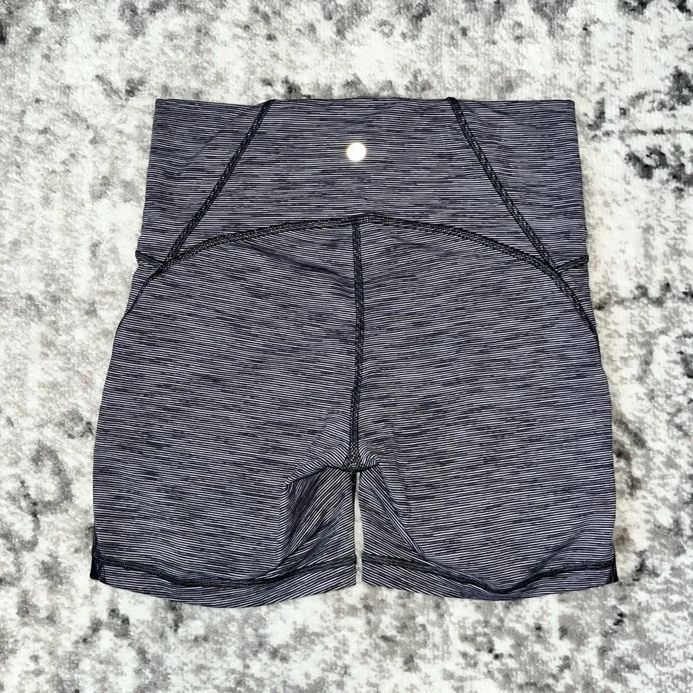 Lululemon Train Times Short *6" Wee Are From Space Black Slate - Image 3