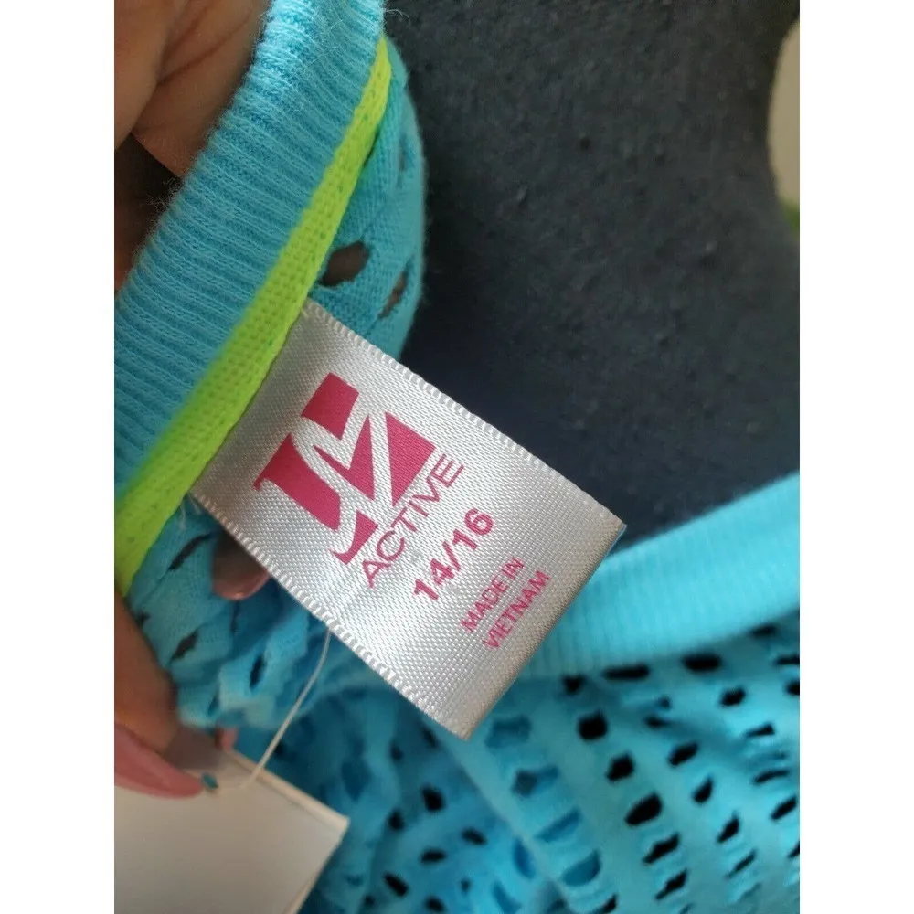 Active Aqua Scoop Neck Long Sleeve Stylish Top - Image 10