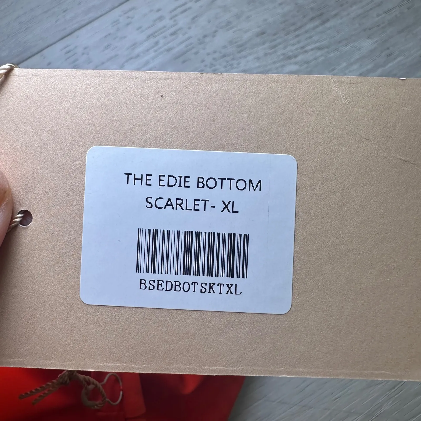 Bumpsuit scarlet maternity bathing suit bottoms full coverage high‎ waisted XL Red - Image 6