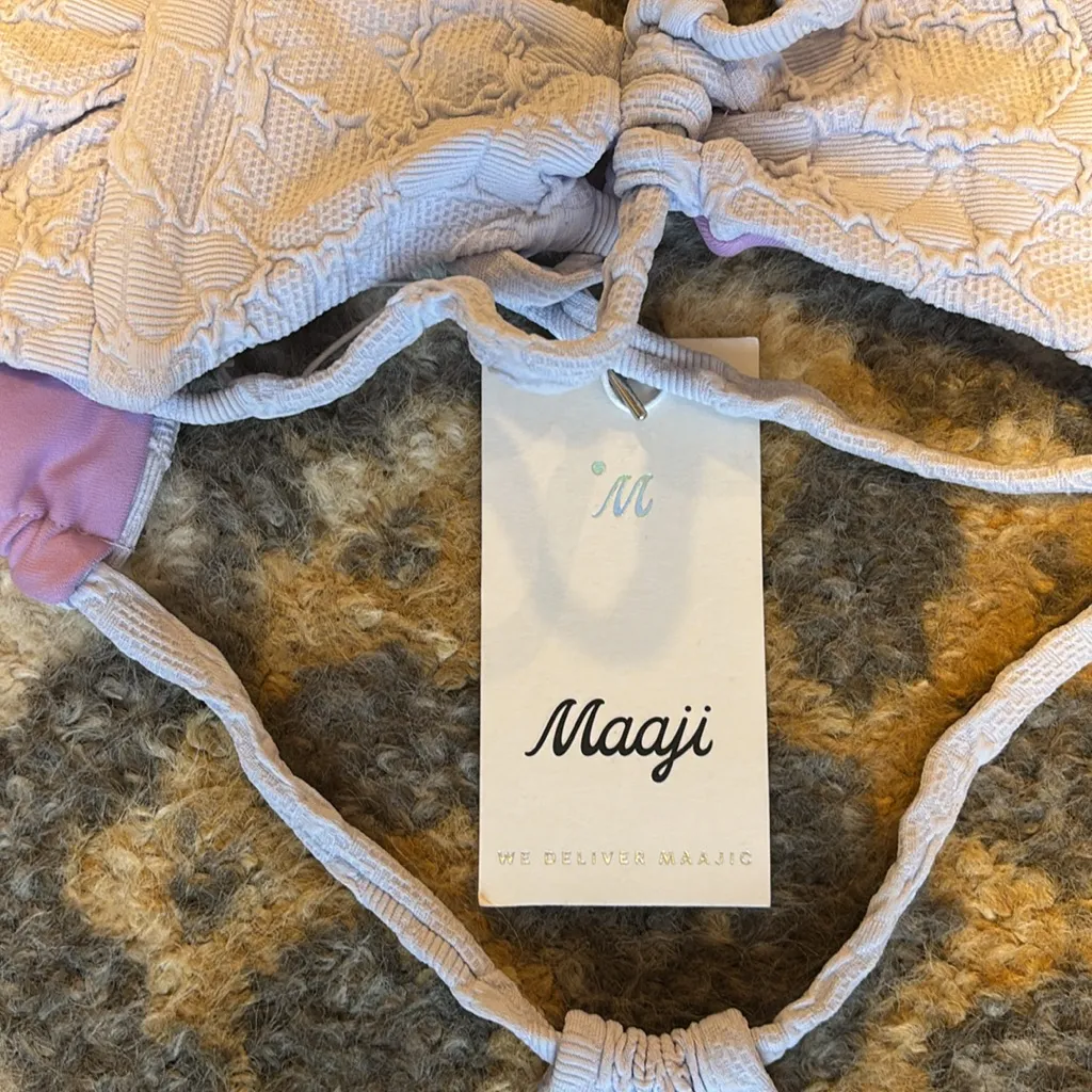 Maaji Lavander Short Dress Size Small - Image 4