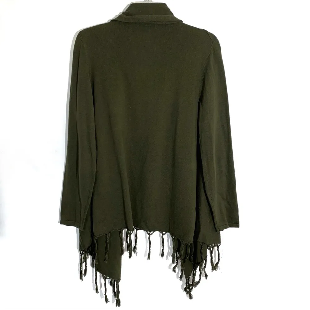 Reba Fringe Cardigan Size Medium - Image 5